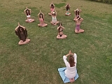 A lezione di yoga